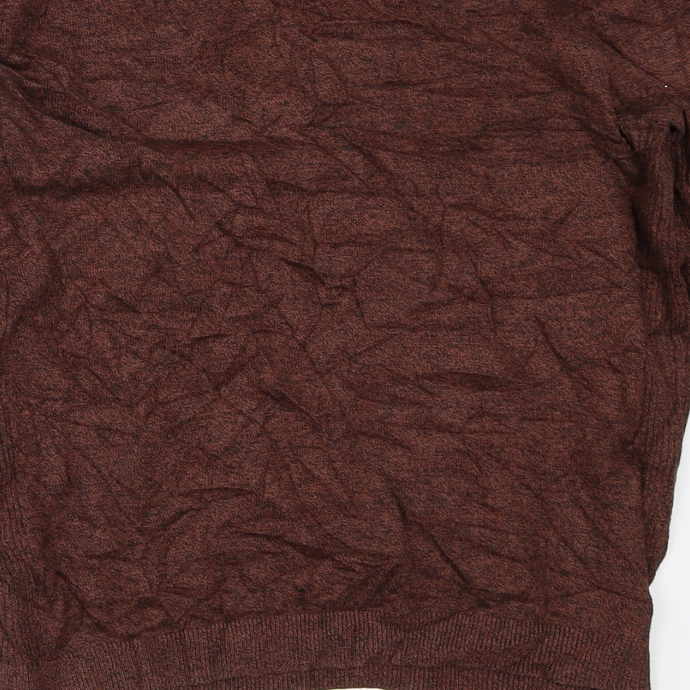 Topman Mens Brown   Pullover Jumper Size M
