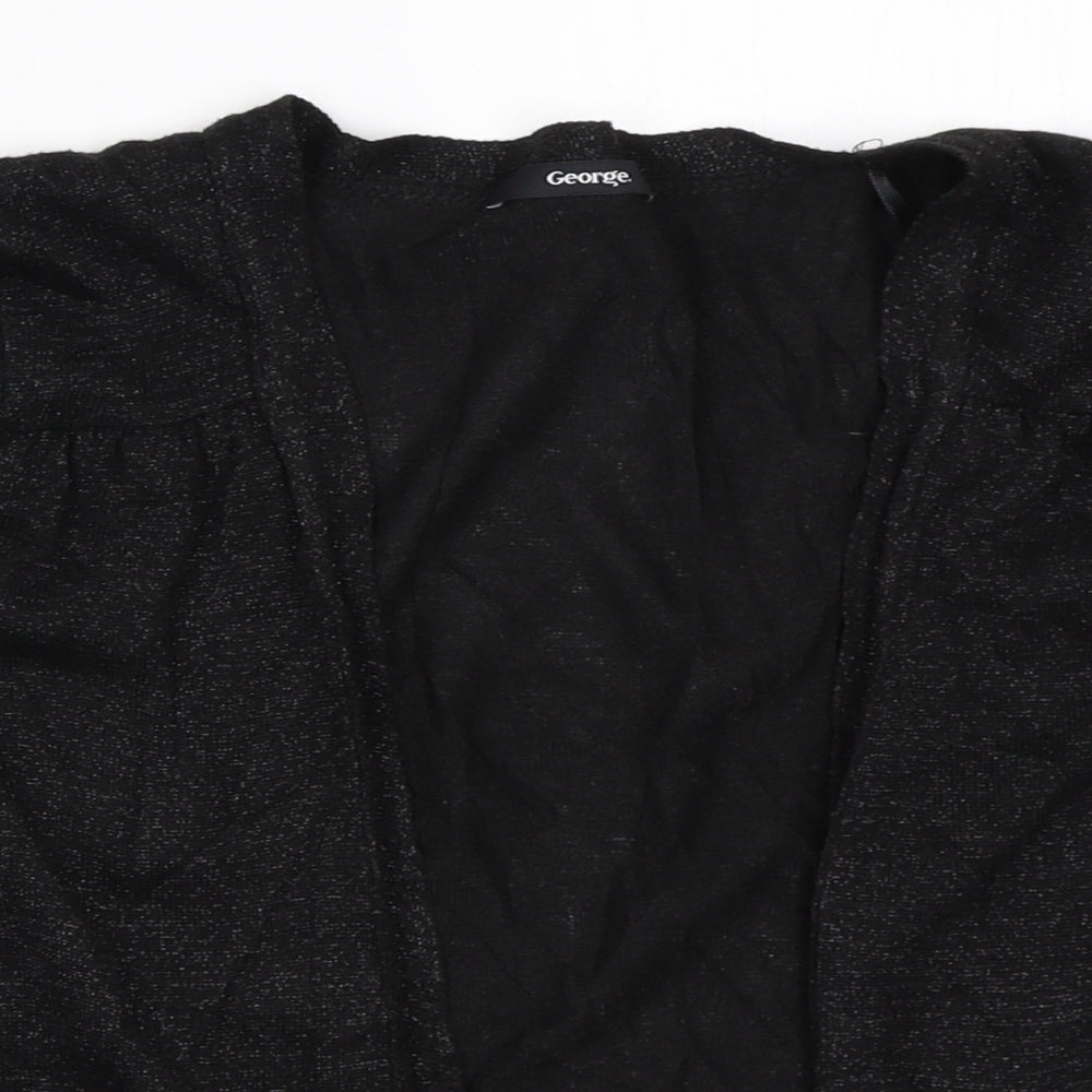George Womens Black   Cardigan Jumper Size 10