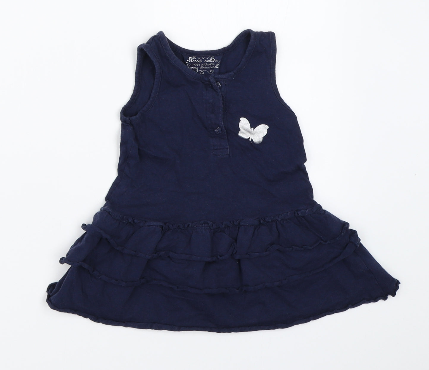 Young Dimension Girls Blue   Fit & Flare  Size 18-24 Months