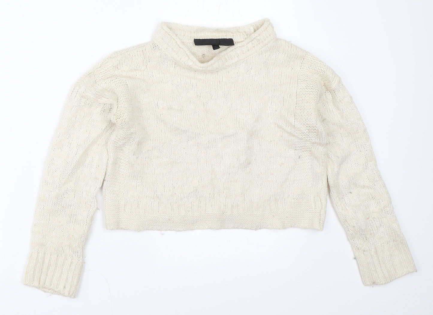 Topshop Womens Ivory   Pullover Jumper Size 8