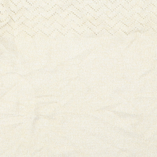 BM Womens Ivory   Pullover Jumper Size M