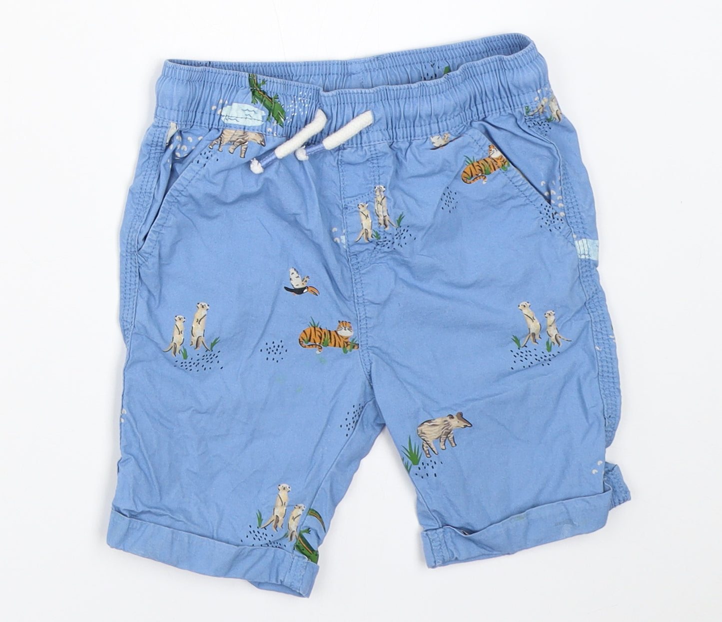 TU Boys Blue   Bermuda Shorts Size 3-4 Years