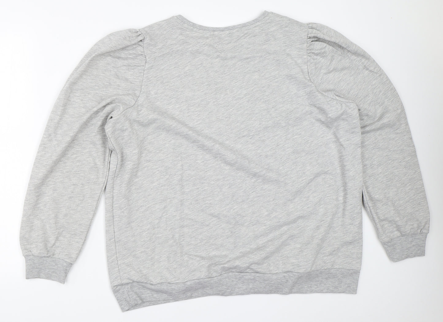 Papaya Womens Grey   Pullover Sweatshirt Size 18