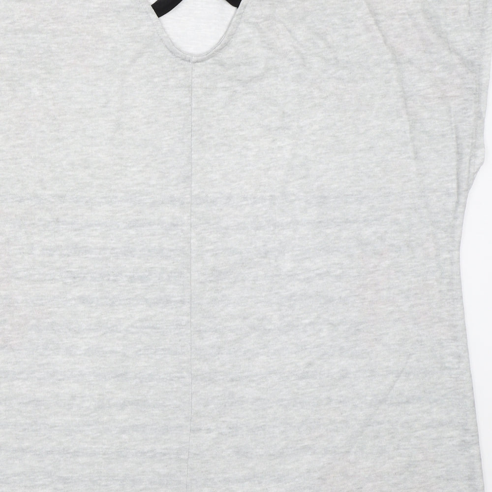 Yours Womens Grey   Basic T-Shirt Size 20
