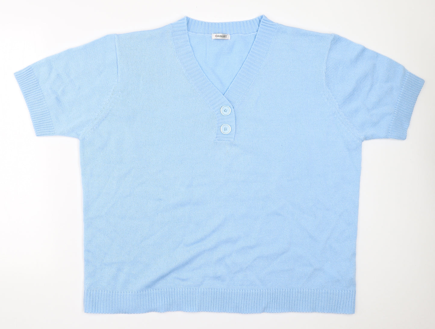 Damart Womens Blue   Pullover Jumper Size 26