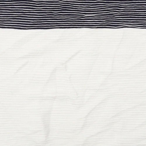 Topshop Womens Blue Striped  Pullover Jumper Size 8
