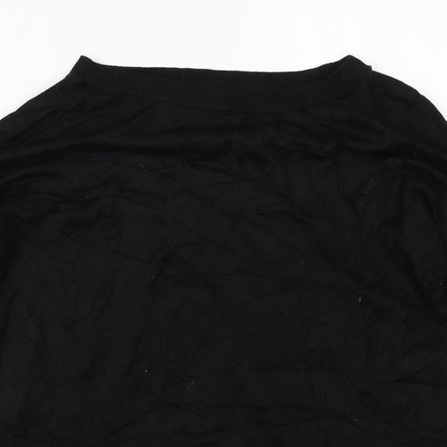 Topshop Womens Black   Pullover Jumper Size 8