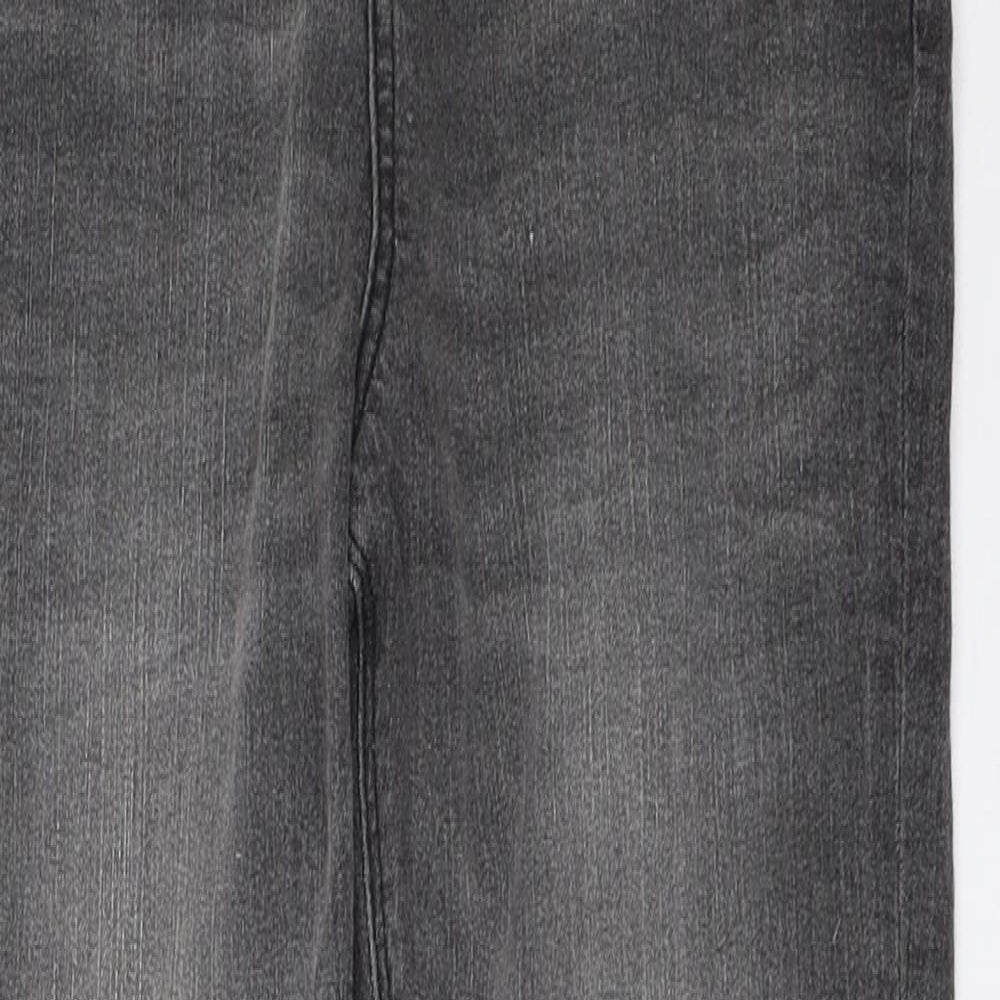 F&F Boys Grey  Denim Straight Jeans Size 10-11 Years