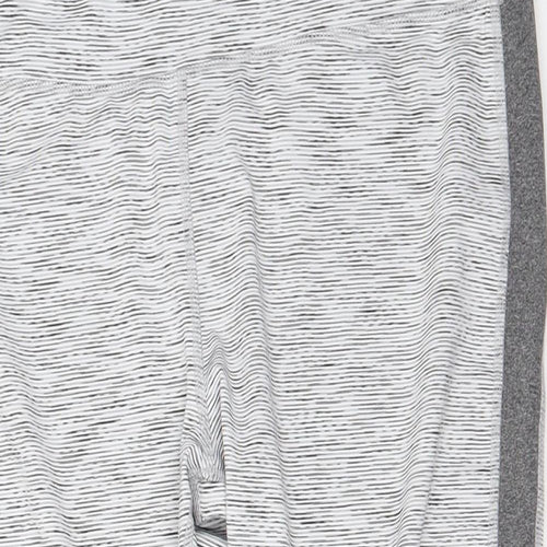 Soul Luxe Womens Grey   Cropped Leggings Size 18 L20 in
