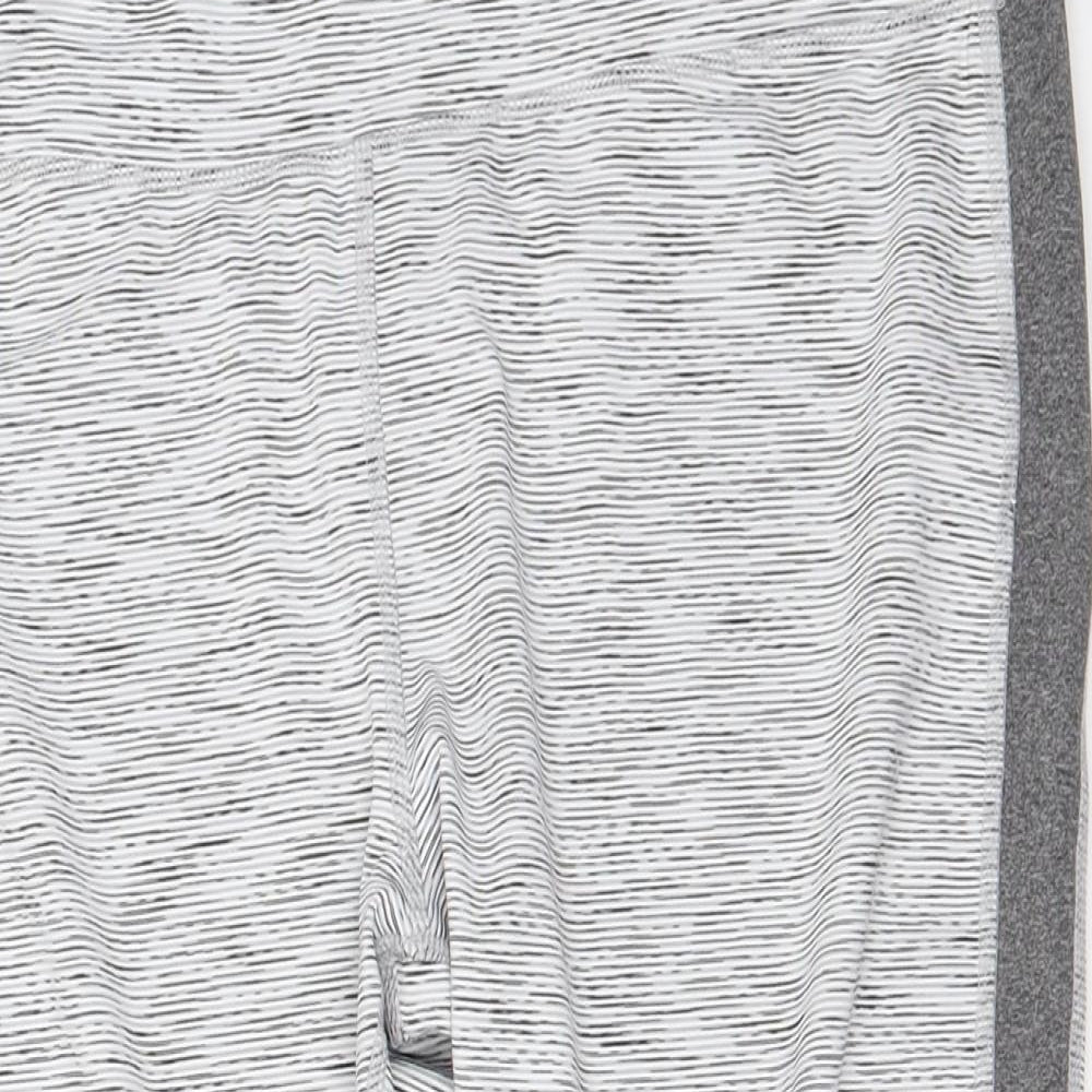 Soul Luxe Womens Grey   Cropped Leggings Size 18 L20 in
