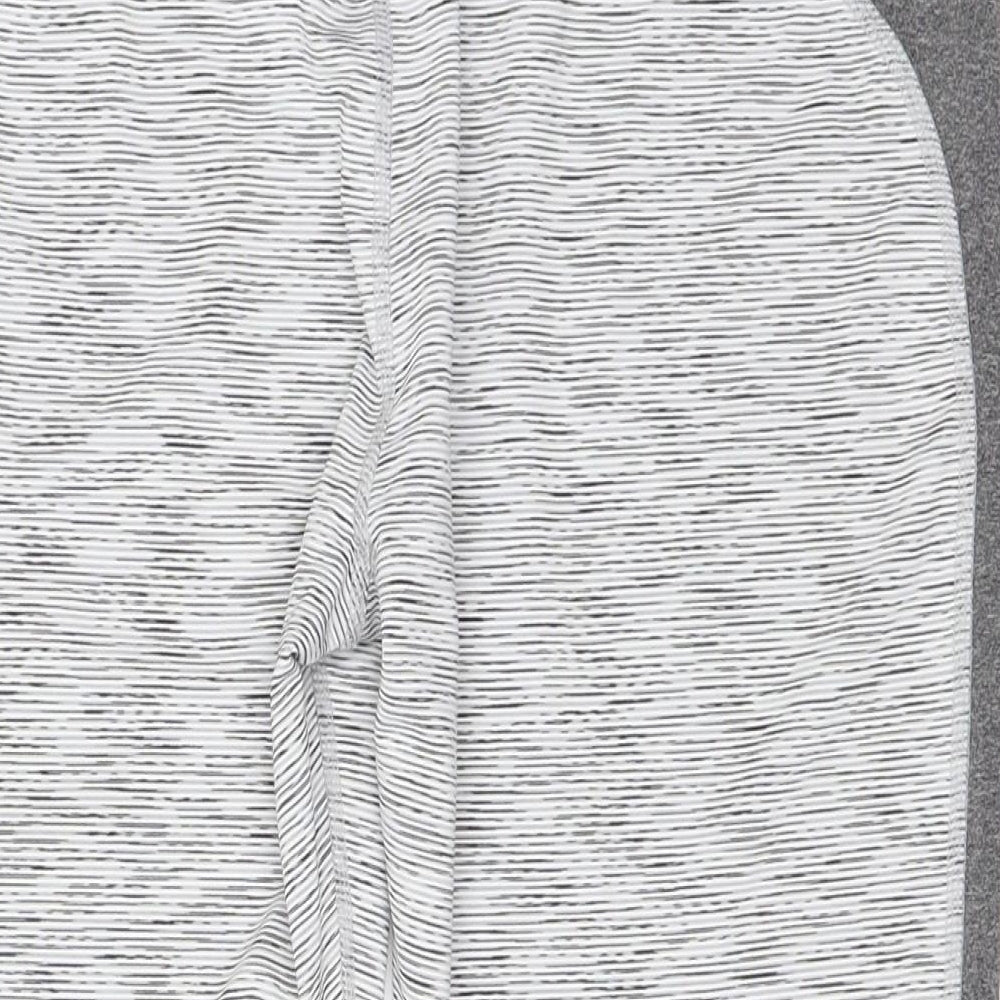 Soul Luxe Womens Grey   Cropped Leggings Size 18 L20 in