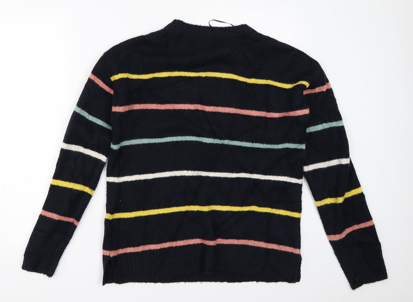 NEXT Womens Blue Striped  Pullover Jumper Size 10