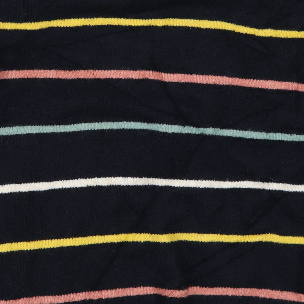 NEXT Womens Blue Striped  Pullover Jumper Size 10