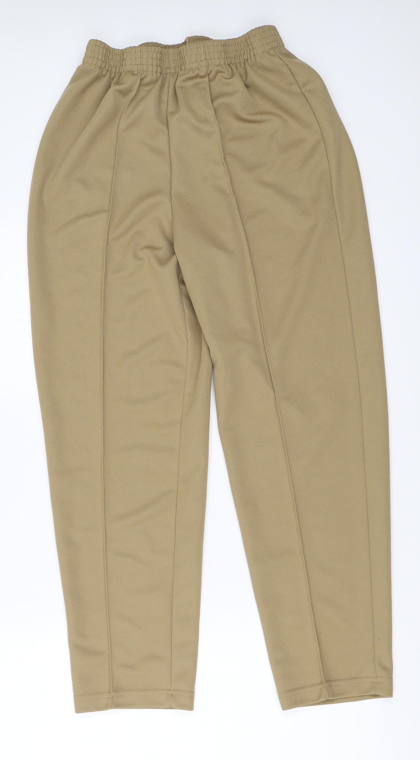 Slimma Womens Beige   Trousers  Size 12 L26.5 in