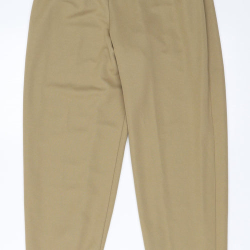 Slimma Womens Beige   Trousers  Size 12 L26.5 in