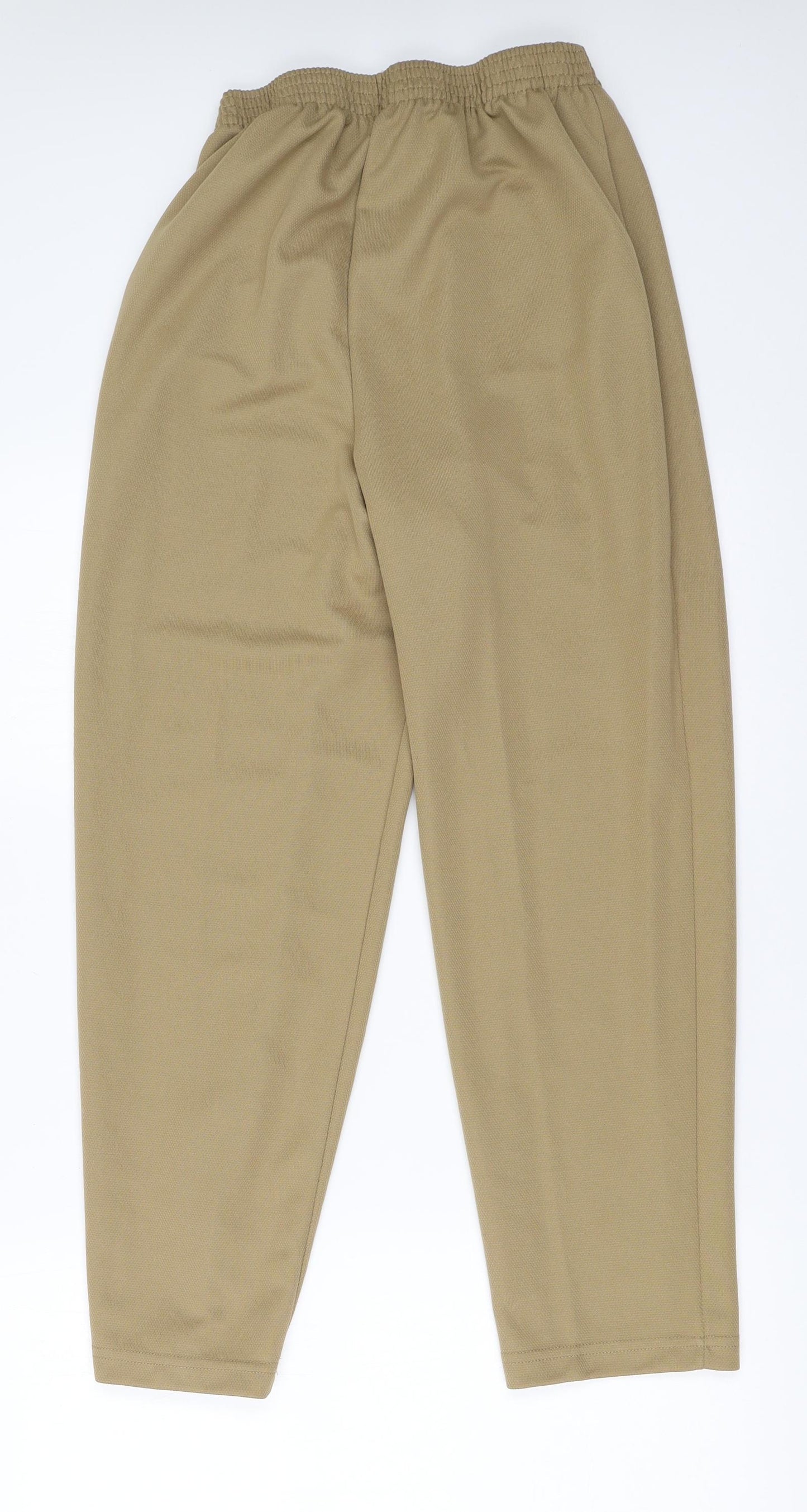 Slimma Womens Beige   Trousers  Size 12 L26.5 in