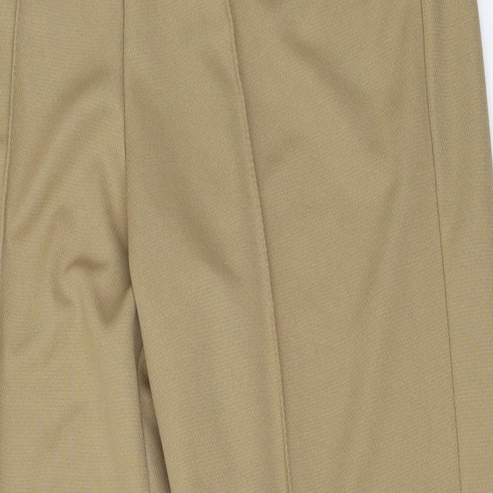 Slimma Womens Beige   Trousers  Size 12 L26.5 in