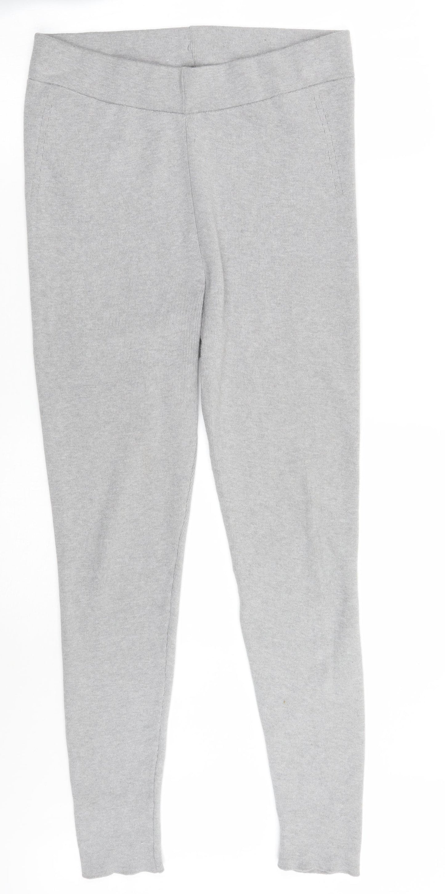 Marks and Spencer Womens Grey   Capri Leggings Size L L28 in