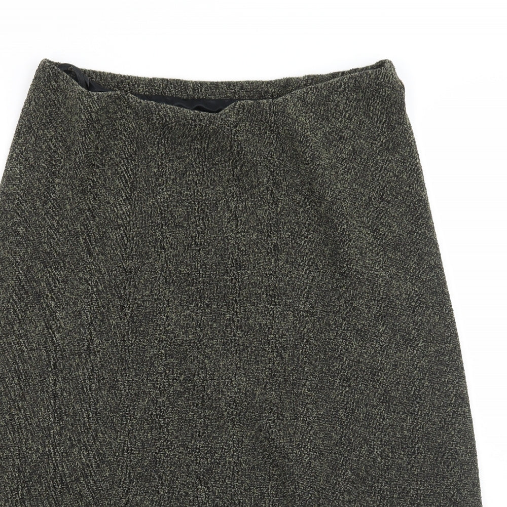 Honor Milburn Womens Green   A-Line Skirt Size 14