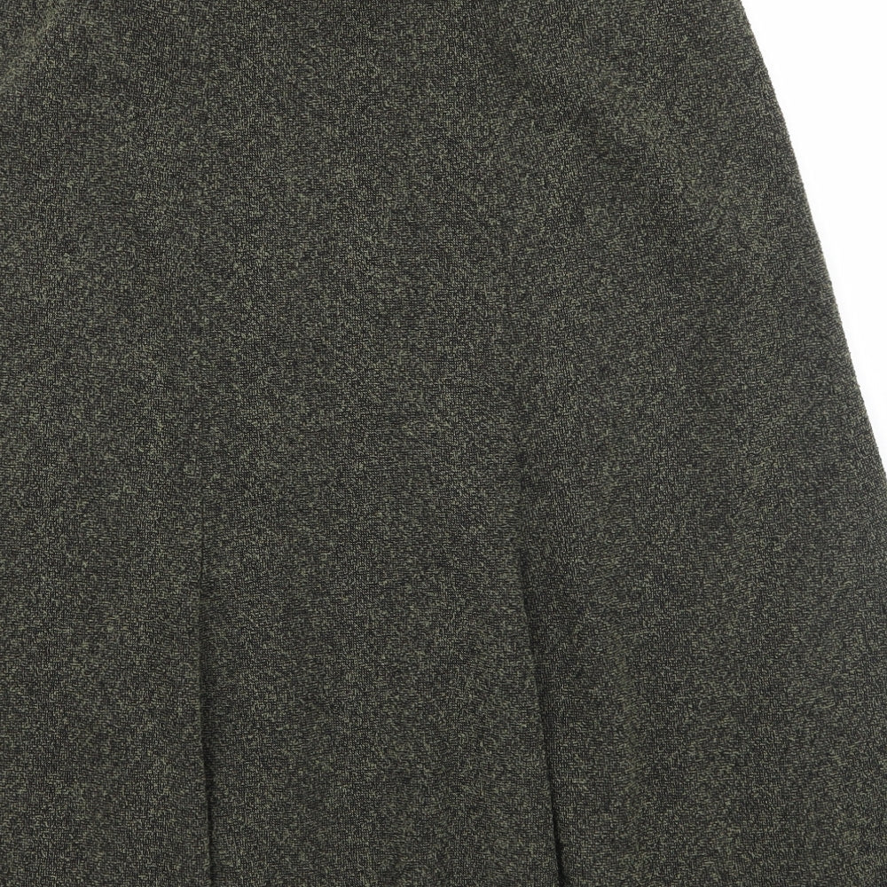 Honor Milburn Womens Green   A-Line Skirt Size 14