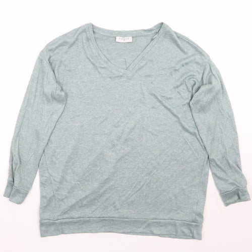 Papaya Womens Green   Pullover Jumper Size 10