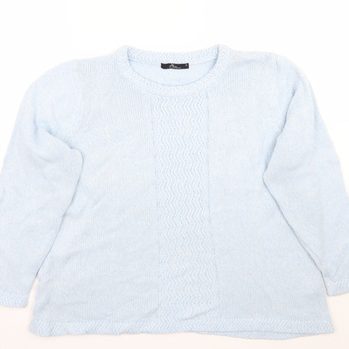 BM Womens Blue   Pullover Jumper Size XL