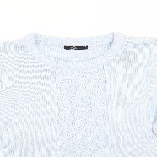 BM Womens Blue   Pullover Jumper Size XL
