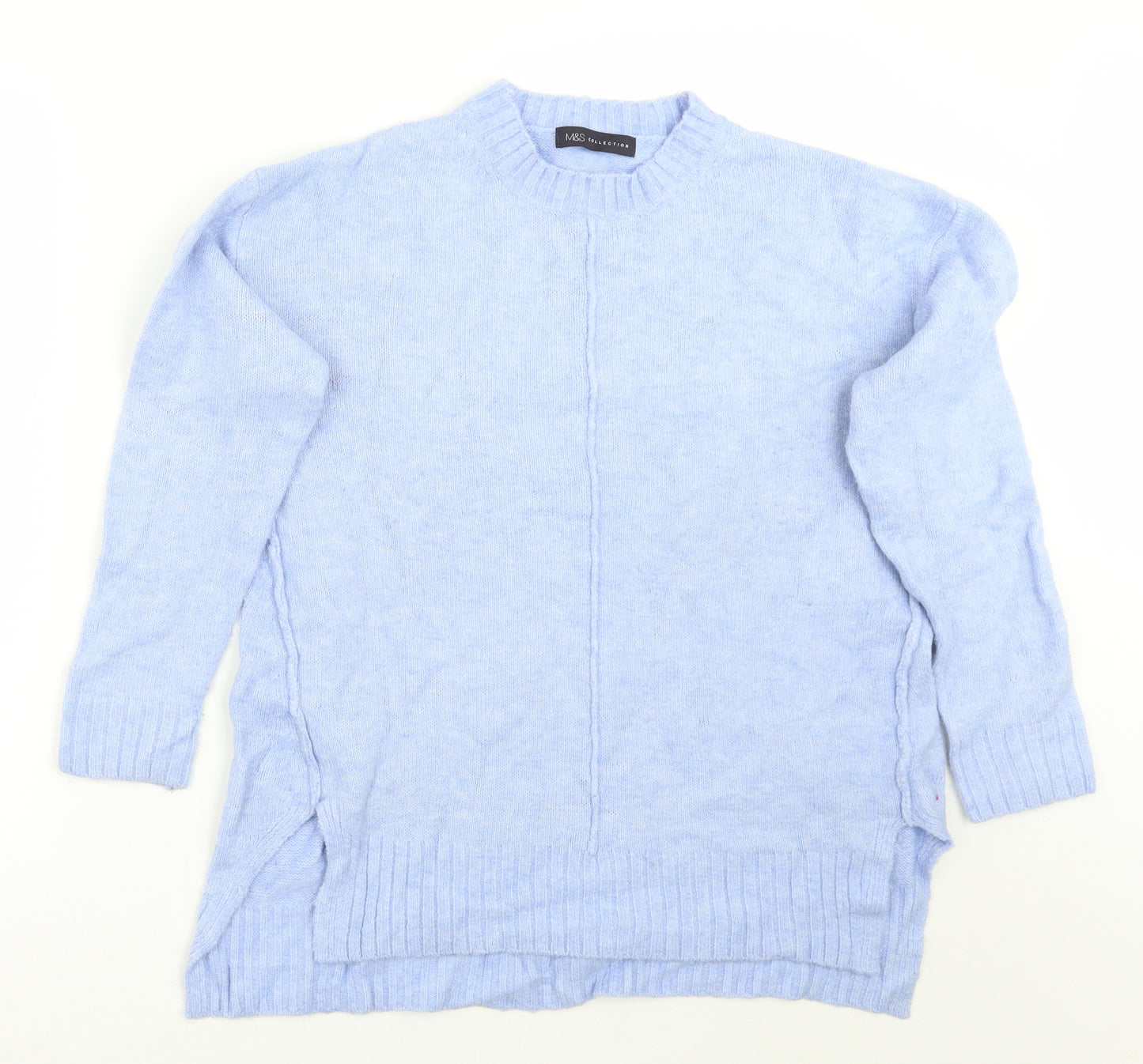 Marks and Spencer Womens Blue   Pullover Jumper Size M