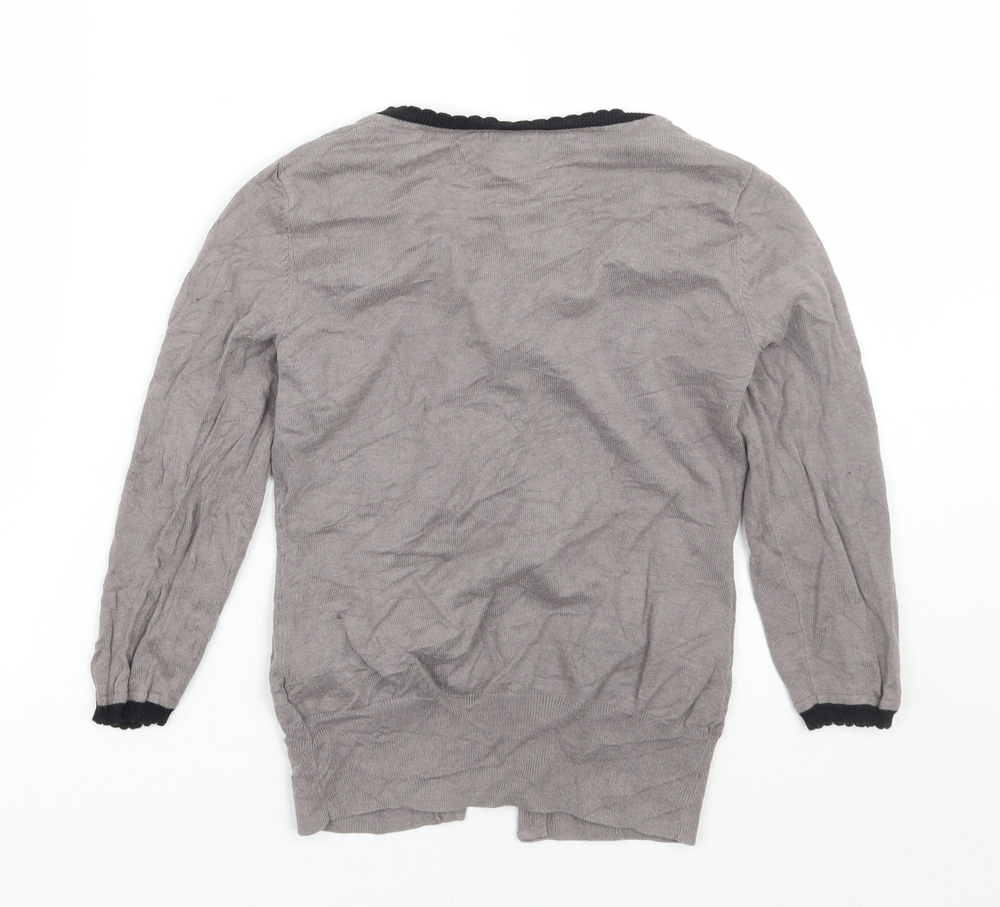 H&M Womens Grey   Cardigan Jumper