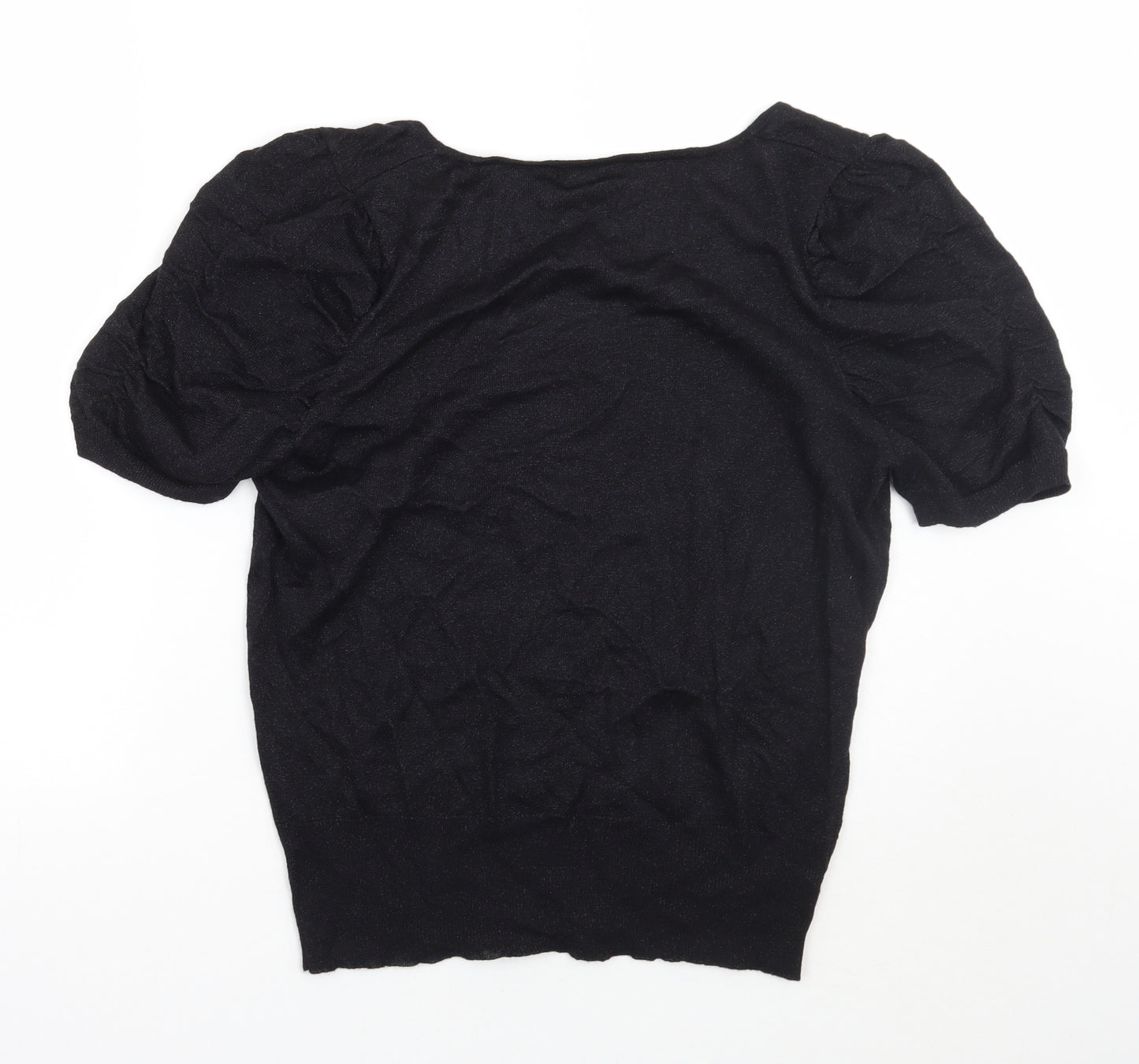 F&F Womens Black   Basic T-Shirt Size 16
