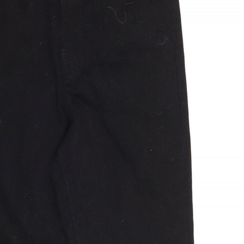 Denim & Co. Womens Black   Skinny Jeans Size 12 L28 in