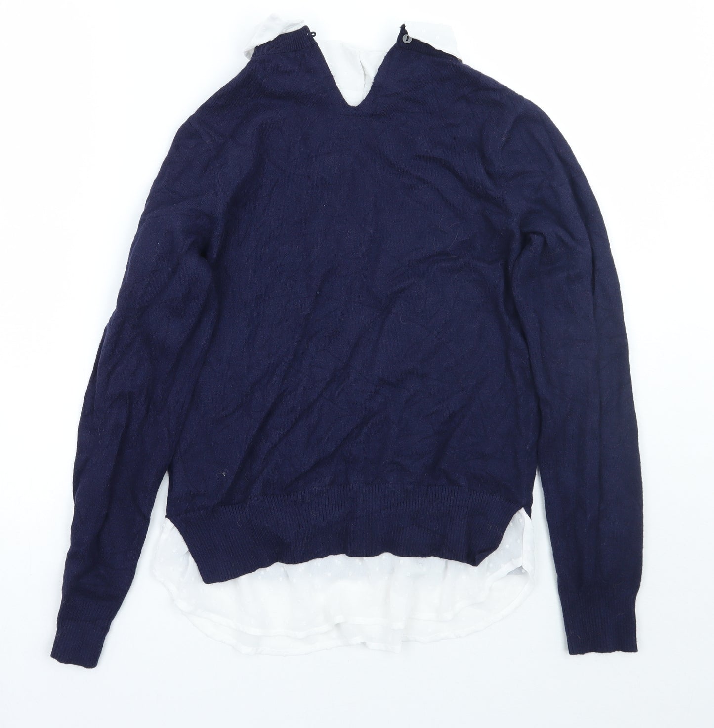 F&F Womens Blue   Pullover Jumper Size 8