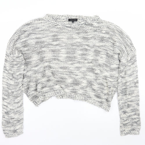 Newlook Womens White   Pullover Jumper Size 14