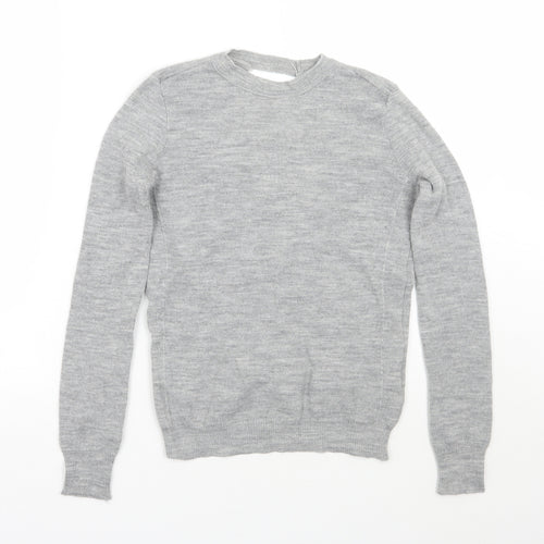 Zara Womens Grey   Pullover Jumper Size S