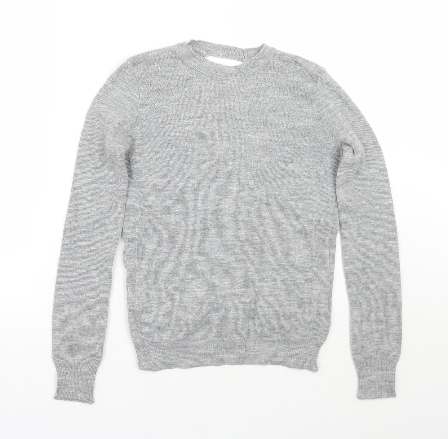 Zara Womens Grey   Pullover Jumper Size S