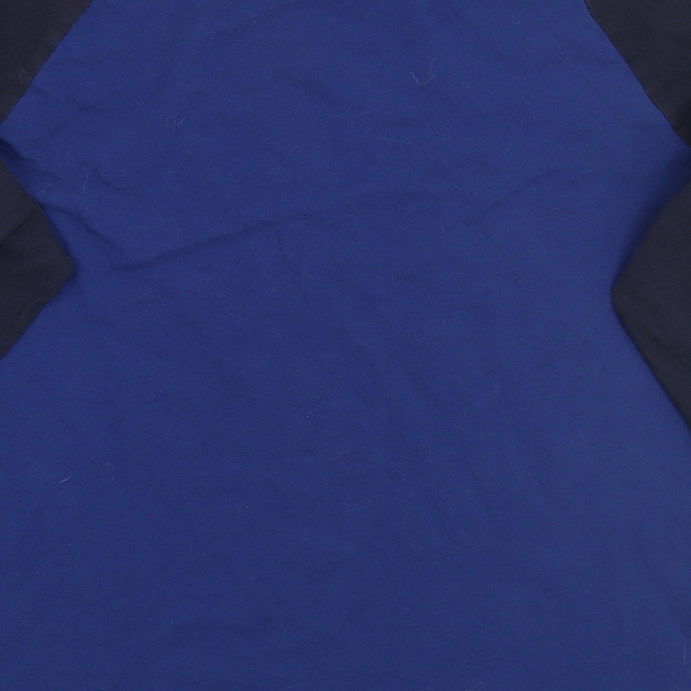 Marks and Spencer Mens Blue    T-Shirt Size L