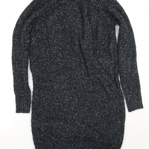 H&M Womens Grey   Jumper Dress  Size XS