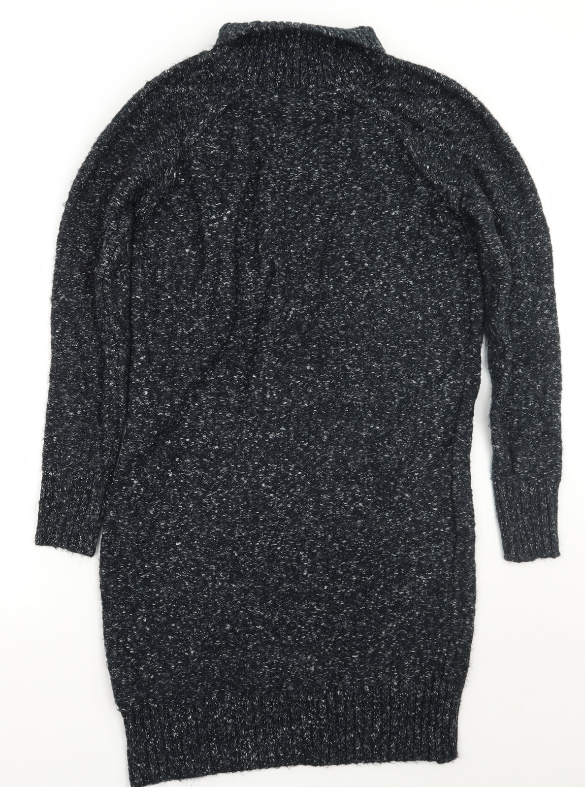 H&M Womens Grey   Jumper Dress  Size XS