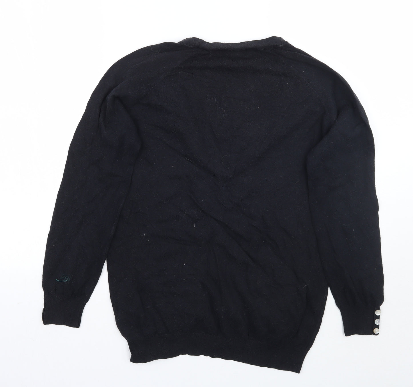 NEXT Womens Black   Cardigan Jumper Size 14