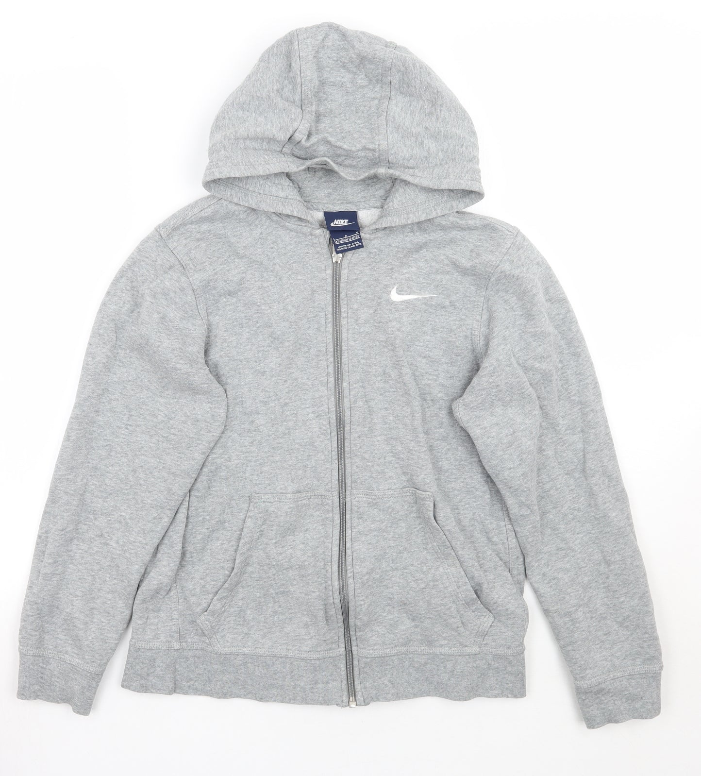Nike Boys Grey   Jacket Coat Size 13 Years