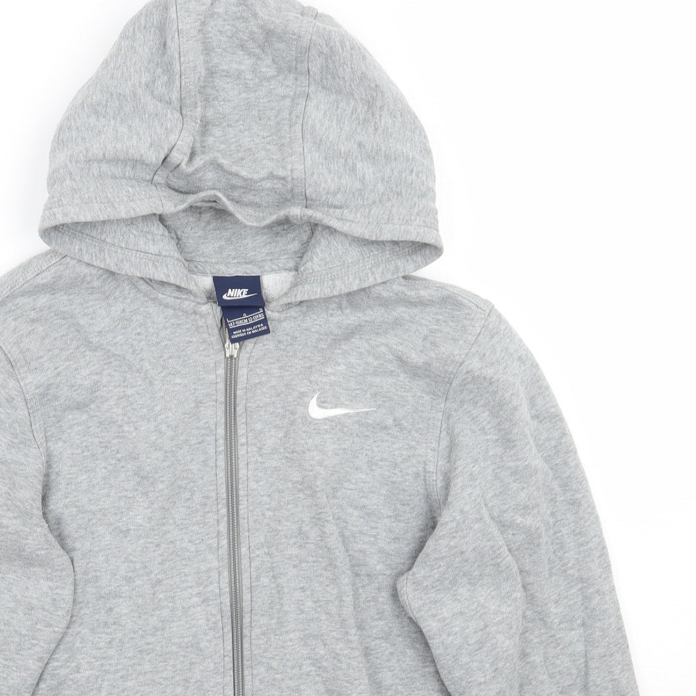 Nike Boys Grey   Jacket Coat Size 13 Years