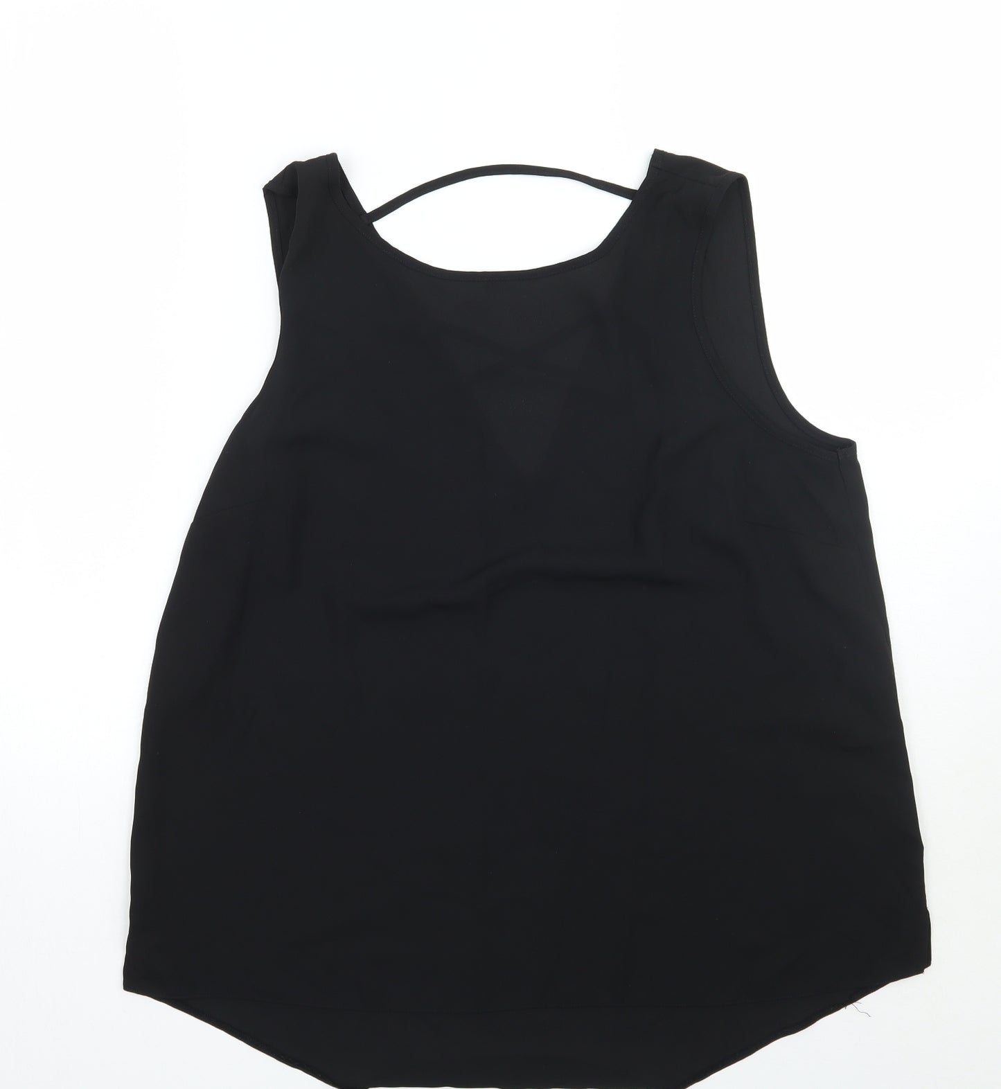 Dorothy Perkins Womens Black   Basic Blouse Size 14