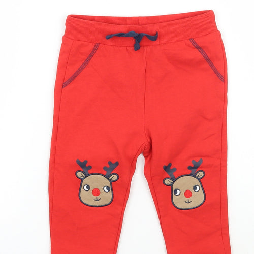 So cute Baby Red   Sweatpants Trousers Size 9 Months