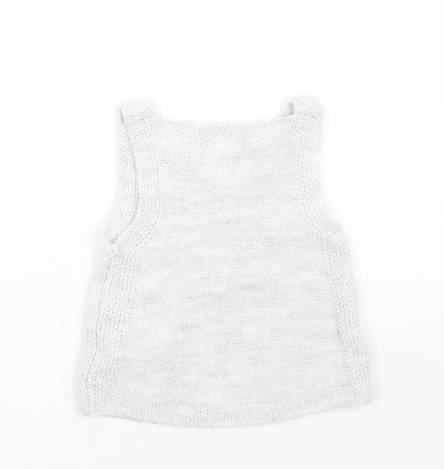 F&F Girls Grey   Basic Tank Size 0-3 Months