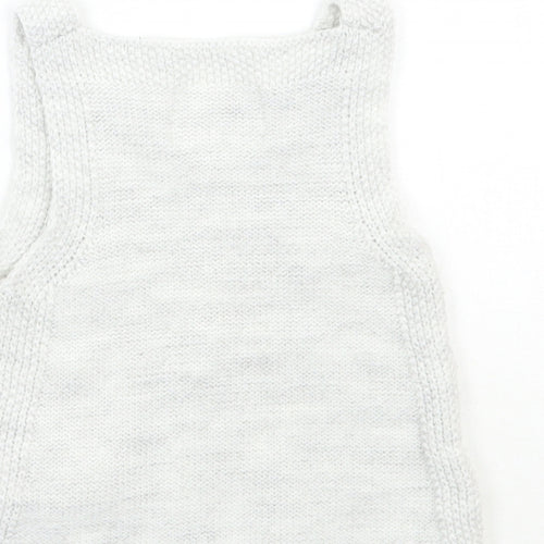 F&F Girls Grey   Basic Tank Size 0-3 Months