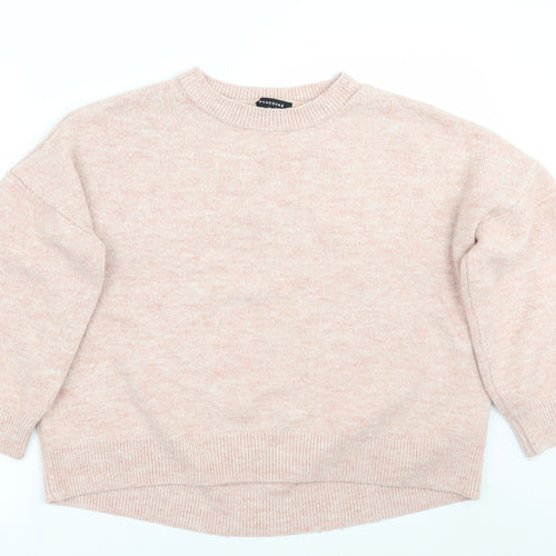 Peacocks Womens Pink   Pullover Jumper Size L