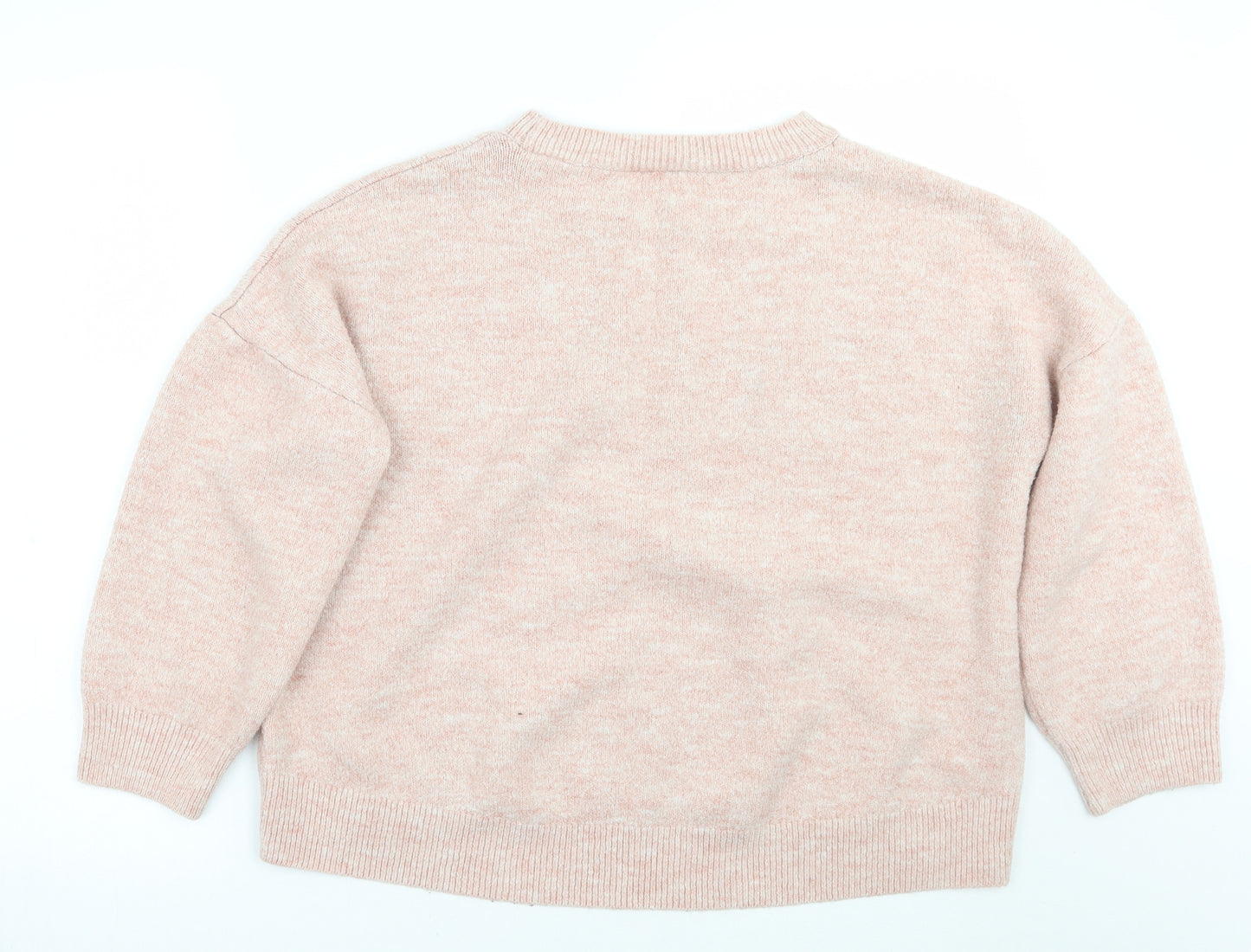Peacocks Womens Pink   Pullover Jumper Size L