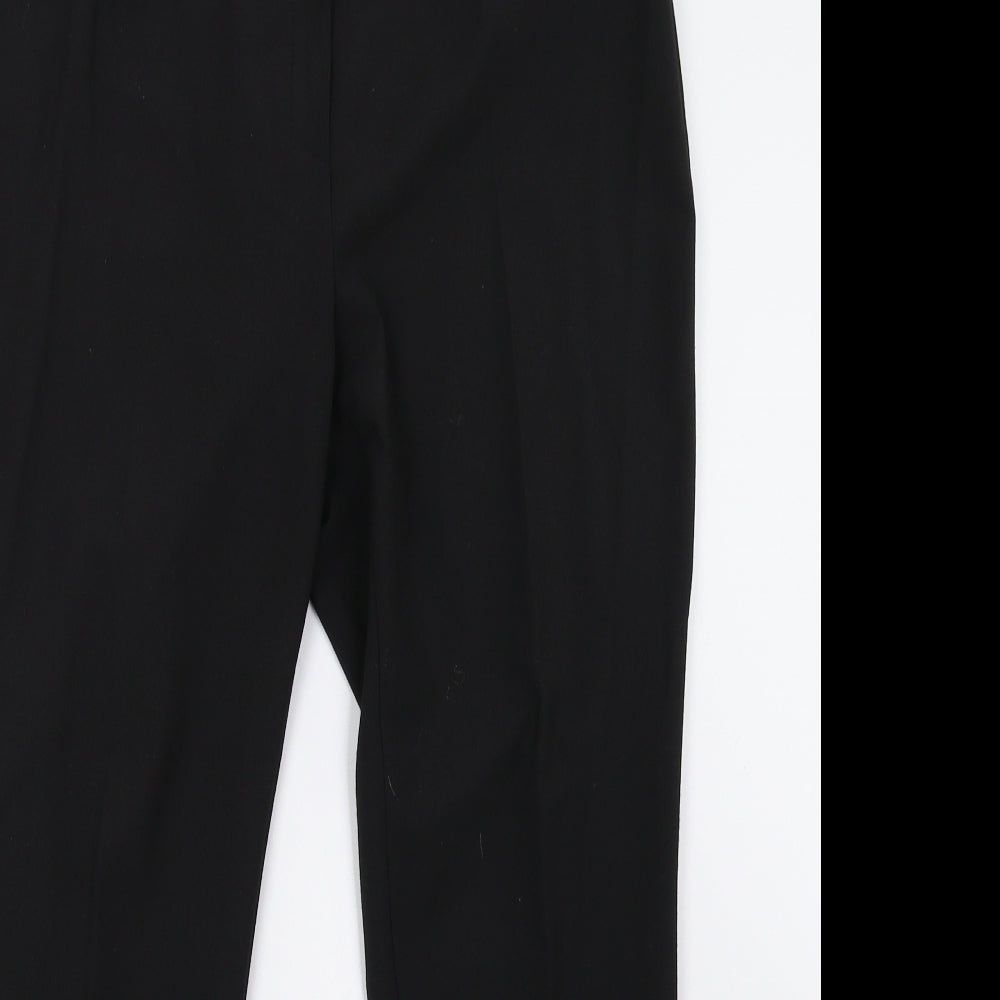 Marks and Spencer Womens Black   Trousers  Size 14 L30 in
