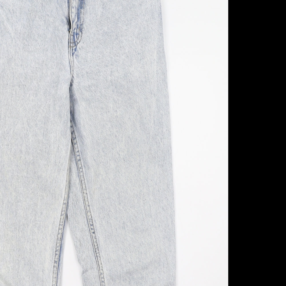 Primark Womens Blue  Denim Mom Jeans Size 8 L30 in