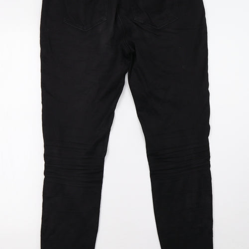Only Womens Black  Denim Skinny Jeans Size L L30 in